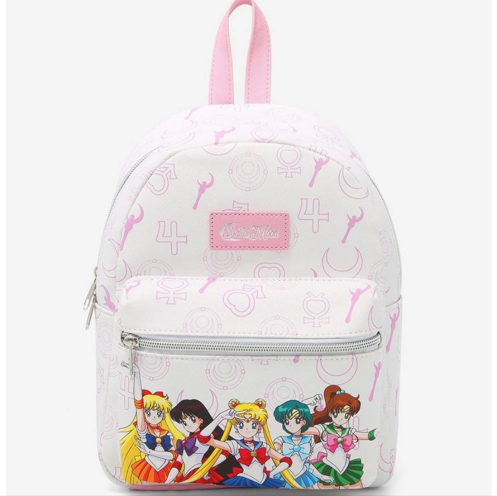 Sailor Moon Pink Icons Mini Backpack